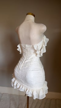 Image 5 of Daphne lace mini dress (cream)