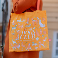 Image 4 of Yellow - Cool Dogs of DC Yellow Tote bag 