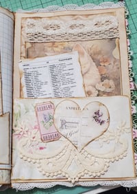 Image 4 of Vintage Shabby style junk journal (541)