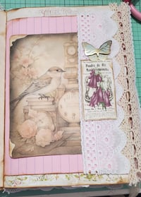 Image 14 of Vintage Shabby style junk journal (541)