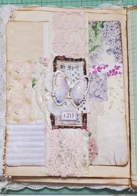Image 15 of Vintage Shabby style junk journal (541)