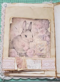 Image 16 of Vintage Shabby style junk journal (541)