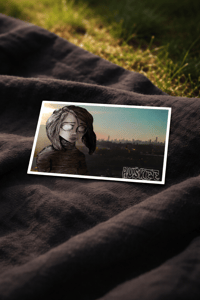 Image 2 of Goth-Ham Sticker