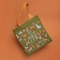 Image 1 of Green - Cool Dogs of DC Yellow Tote bag 
