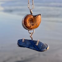 Image 1 of Beneath the Surface | Deep waters. Ammonite necklace