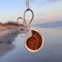 Image 1 of Becoming | Ammonite Pendant