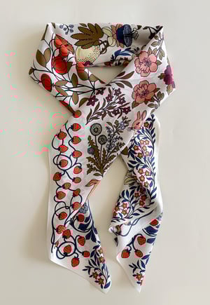 Image of PAÑUELO 100% SEDA - FOREST