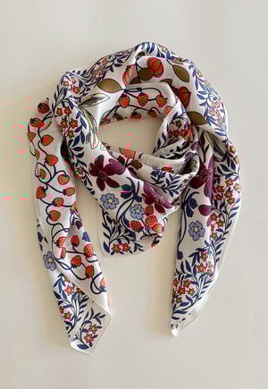 Image of PAÑUELO 100% SEDA - FOREST