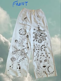 Image 1 of "Butterfly Night" sweatpants Small