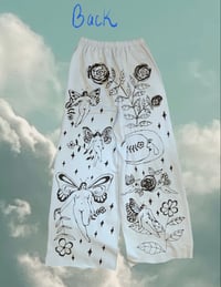 Image 2 of "Butterfly Night" sweatpants Small