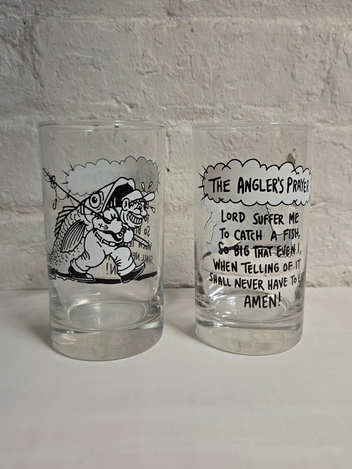 Image of The Angler's Prayer glass
