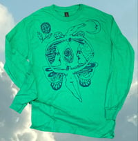 “Flower Sharer” long sleeve shirt Small