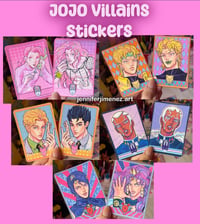 Image 1 of Jojo Villains stickers