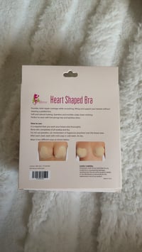 Image 8 of Heart shaped adhesive bra