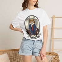 Image 2 of Graphic T-Shirt — 'Big Beautiful Day' Cartoon Suit Cat Tee