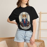 Image 4 of Graphic T-Shirt — 'Big Beautiful Day' Cartoon Suit Cat Tee