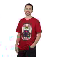 Image 11 of Graphic T-Shirt — 'Big Beautiful Day' Cartoon Suit Cat Tee