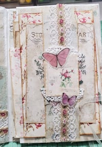 Image 3 of Shabby Chic tri fold folio (542)