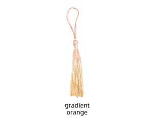 Image of [PREORDER] Clear PET Bookmarks With Tassel