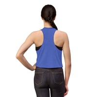 Image 10 of Women's Crop Top — 'Throat Goat' Cute Goat Graphic Tank Top