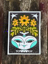 Image 1 of CUNTY VASE II 6x8 Risograph Print