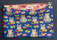 Sushi Kittens Zip Bag 