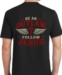 Image 1 of "OUTLAW JESUS" T-SHIRT