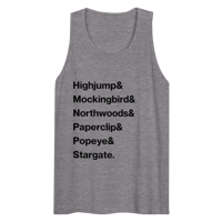 Image 4 of Conspiracy Mens Tank Logo Black