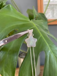 Image 4 of Silver Labradorite Star Crystal Necklace