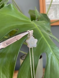 Image 5 of Silver Labradorite Star Crystal Necklace