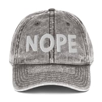 Image 1 of NOPE Vintage Cotton Twill Cap