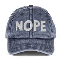 Image 12 of NOPE Vintage Cotton Twill Cap