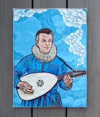 Image 1 of Renaissance Nichols - 8”x10” Acrylic Painting