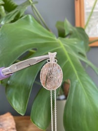 Image 4 of Silver Thousand Layer Garden Quartz Crystal Necklace