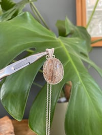 Image 5 of Silver Thousand Layer Garden Quartz Crystal Necklace