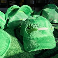 Image 1 of 1st Logo Trucker Hat Green