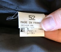 Image 9 of Agnes B Homme wool blazer, made in France, size 52 (fits M)