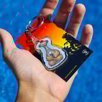 Image 5 of Ice Cream Sloth Keychain