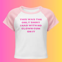 Image 1 of Clown Cum - Baby Tee