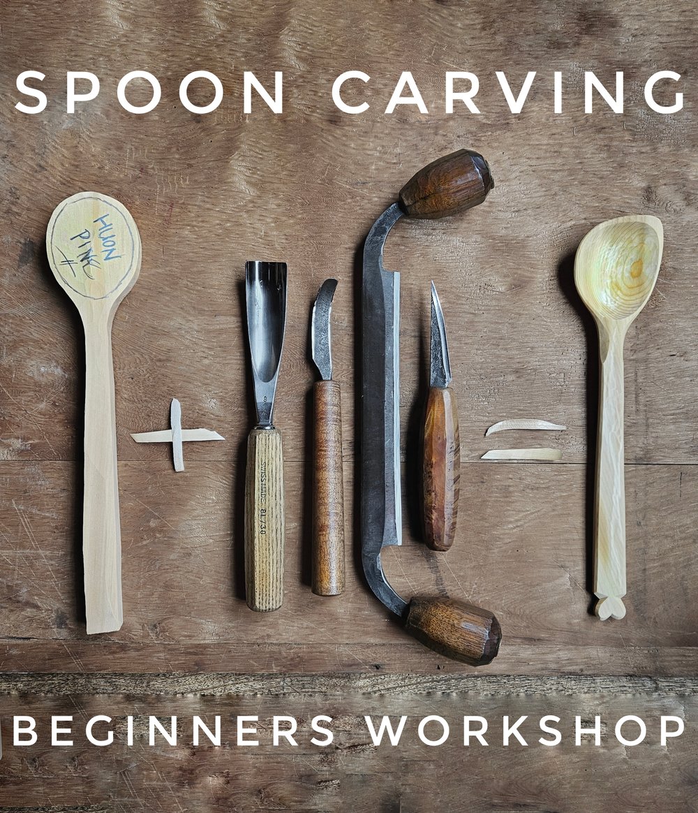 Image of SUN MAY 24th SPOON CARVING WORKSHOP 