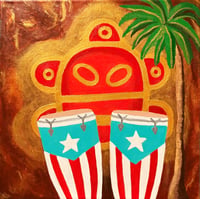 Image 2 of El Congeuro from the Bronx Print 