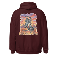 Image 2 of 5th Dimension Hoodie Logo White