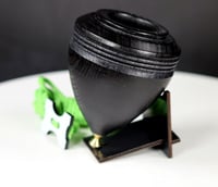 Image 2 of Black Ebonized SpectraPly Throw-Top, #206-037