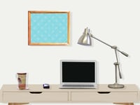 Image 2 of RnJ_Basket_Blue UnFramed Print