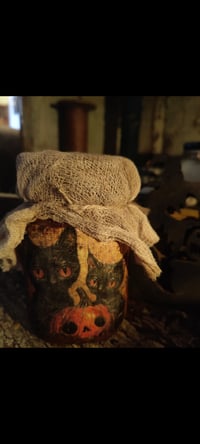 Image 2 of Kitty Halloween Candle