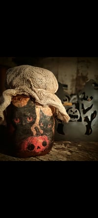 Image 1 of Kitty Halloween Candle