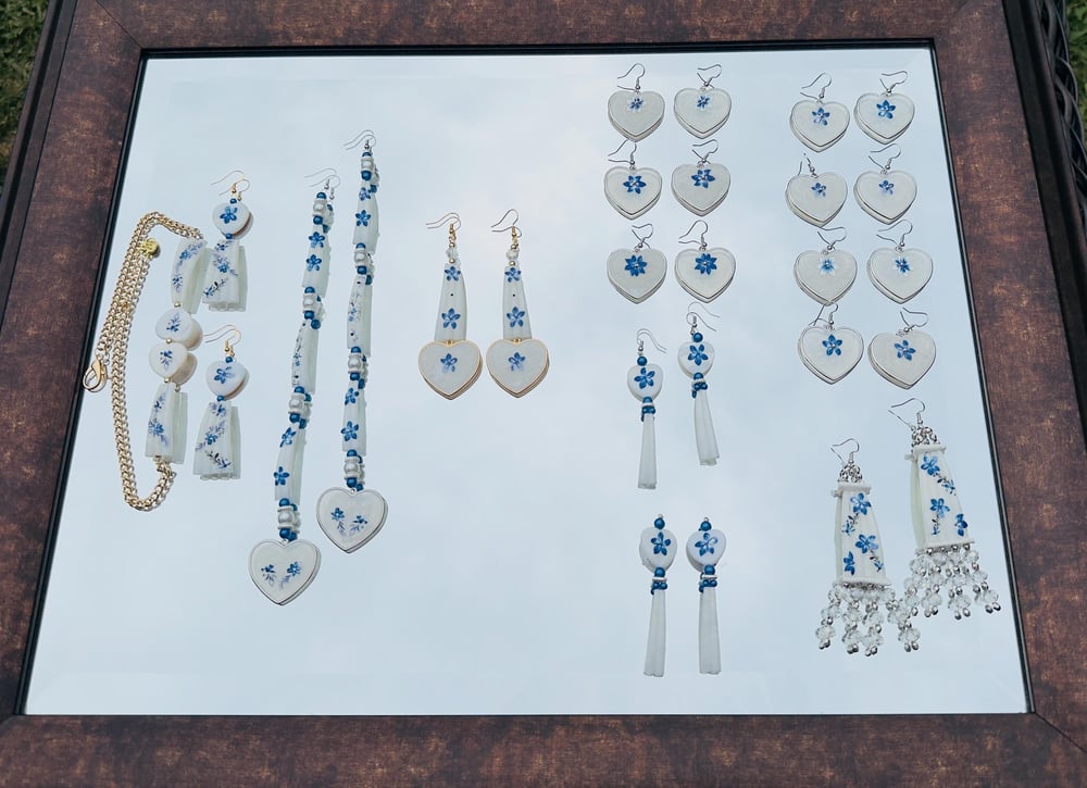 Image of Ocean Blue Dentalium Collection -