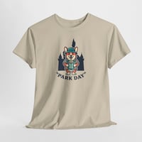 Image 3 of Park Day Corgi T-Shirt — Cute Dog Graphic Tee