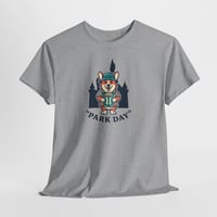 Image 8 of Park Day Corgi T-Shirt — Cute Dog Graphic Tee