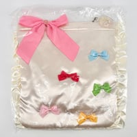 Image 3 of Rare Sailor Moon x Sanrio My Melody Satin Ruffle Plush Tote